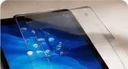 iPad com vidro danificado